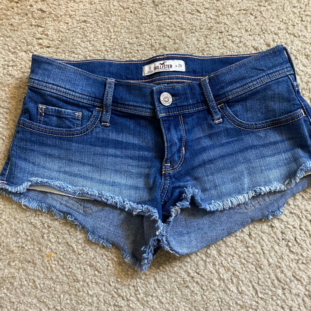 Hollister jean shorts